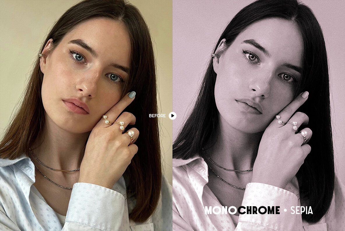 Monochrome Lightroom Presets 6