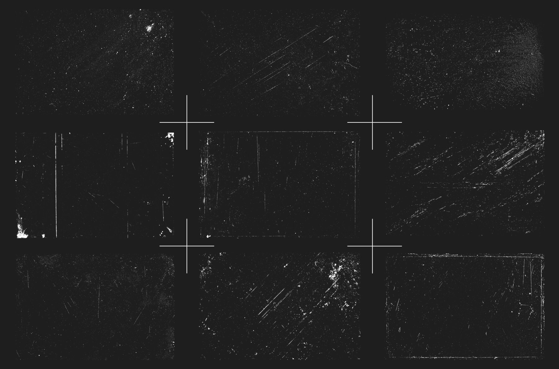 20 Film Dust Grainy Texture Overlays 4