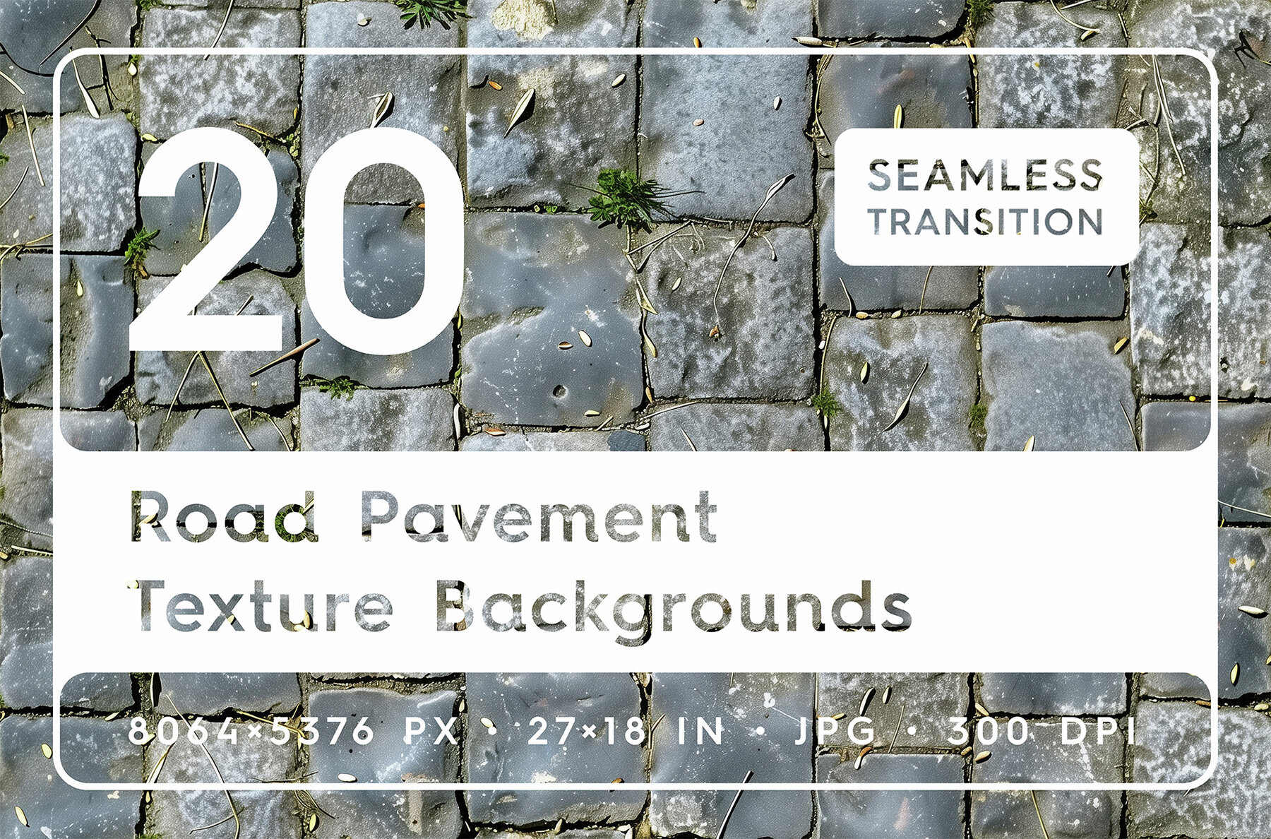 20 Road Pavement Texture Backgrounds 1