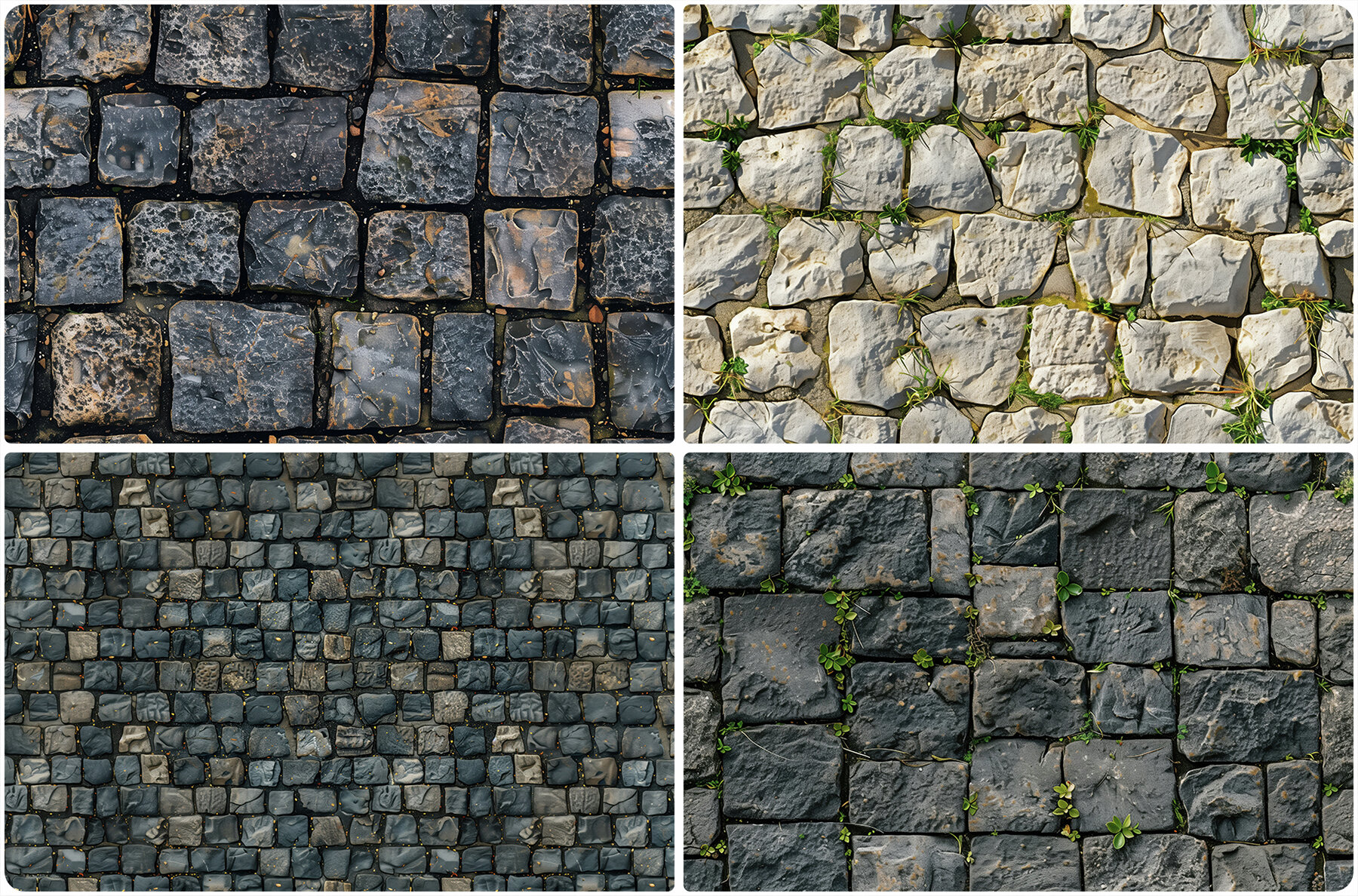 20 Road Pavement Texture Backgrounds 6