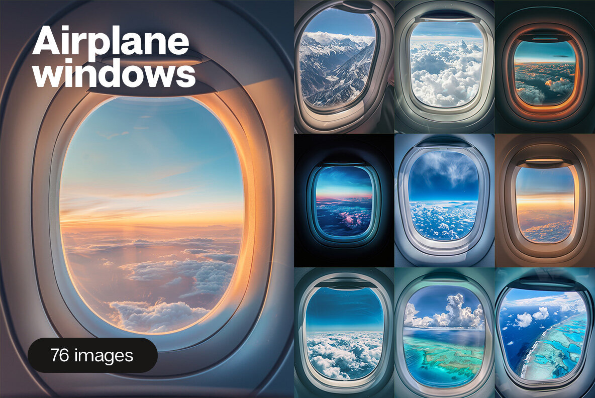 Airplane windows 1