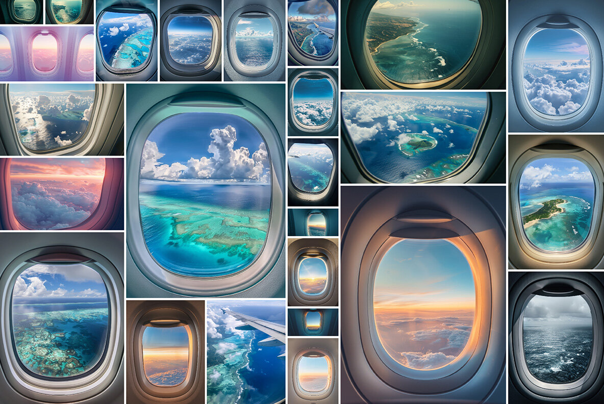 Airplane windows 6