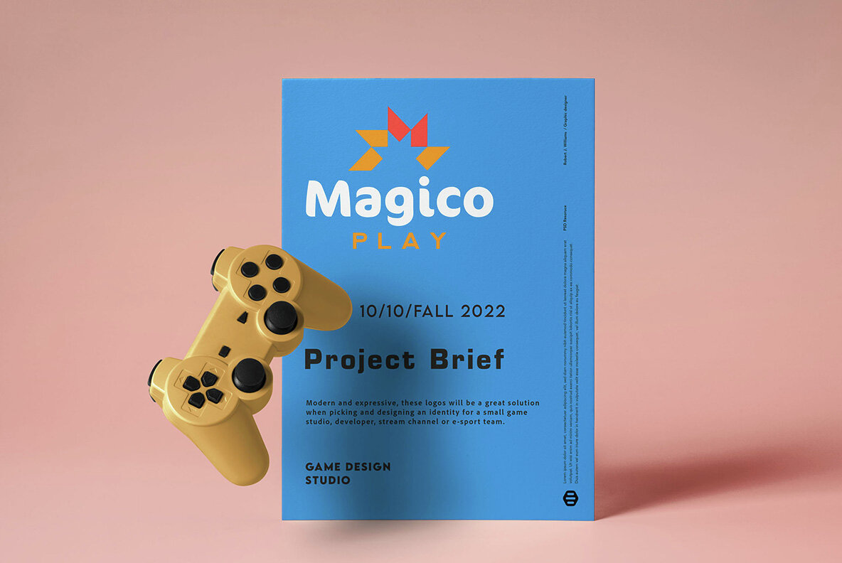 12 Gaming Logo Templates 6