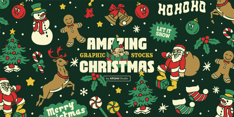 Amazing Christmas Graphic Stocks