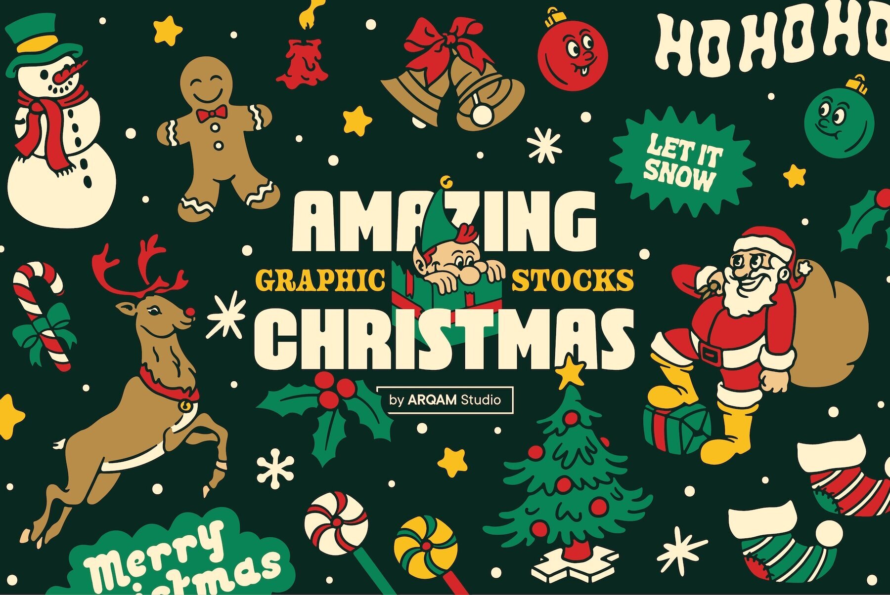 Amazing Christmas Graphic Stocks 1