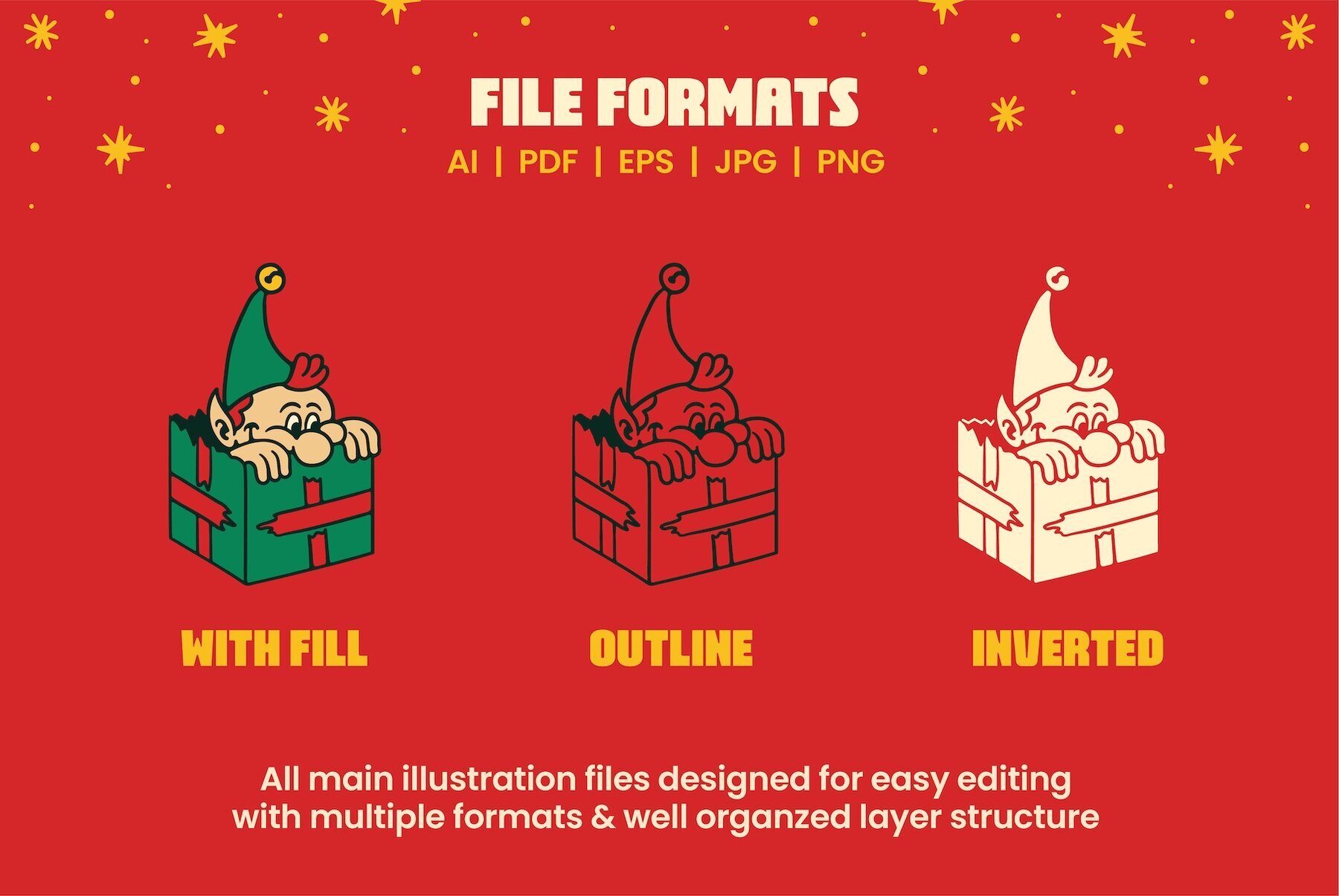 Amazing Christmas Graphic Stocks 3