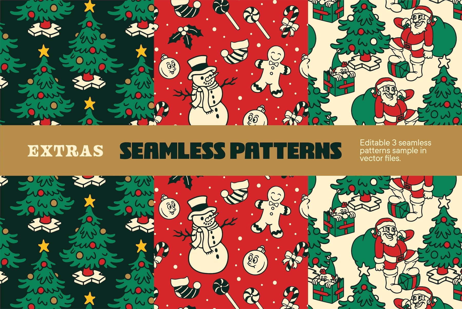 Amazing Christmas Graphic Stocks 9