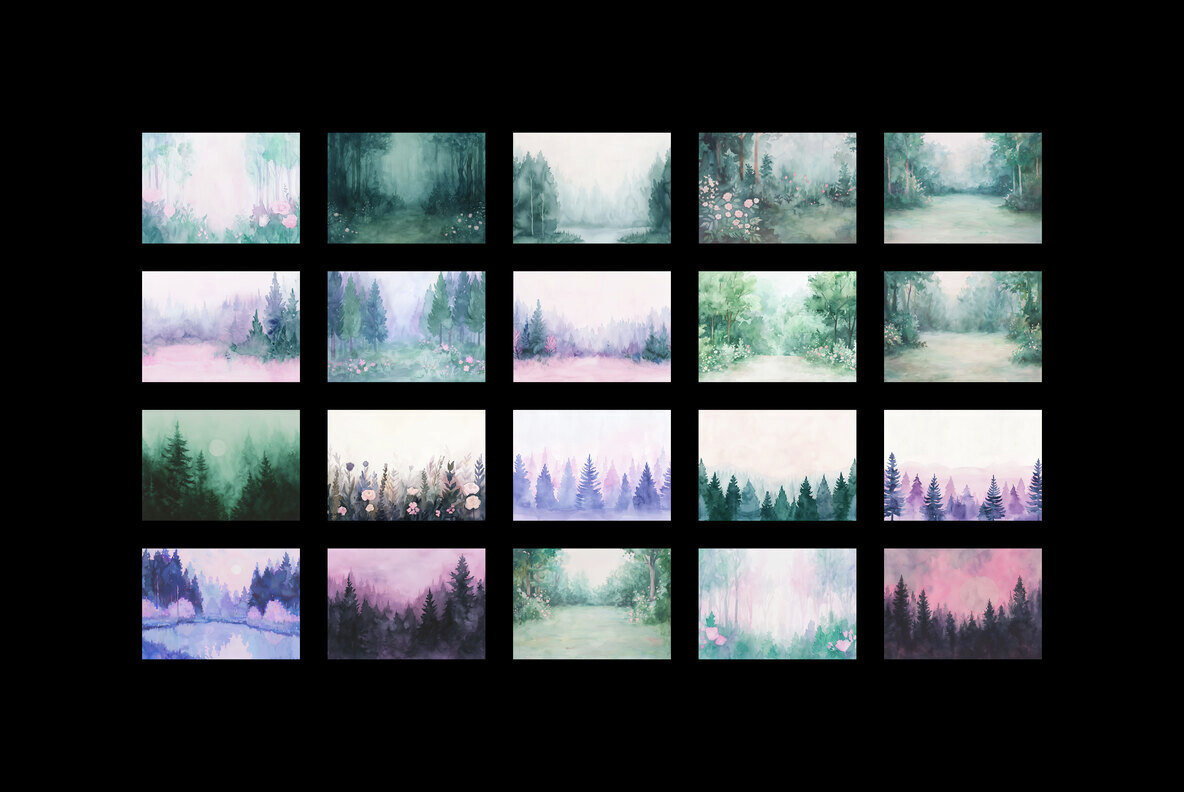 Witchcraft Watercolor Graphics Collection 11