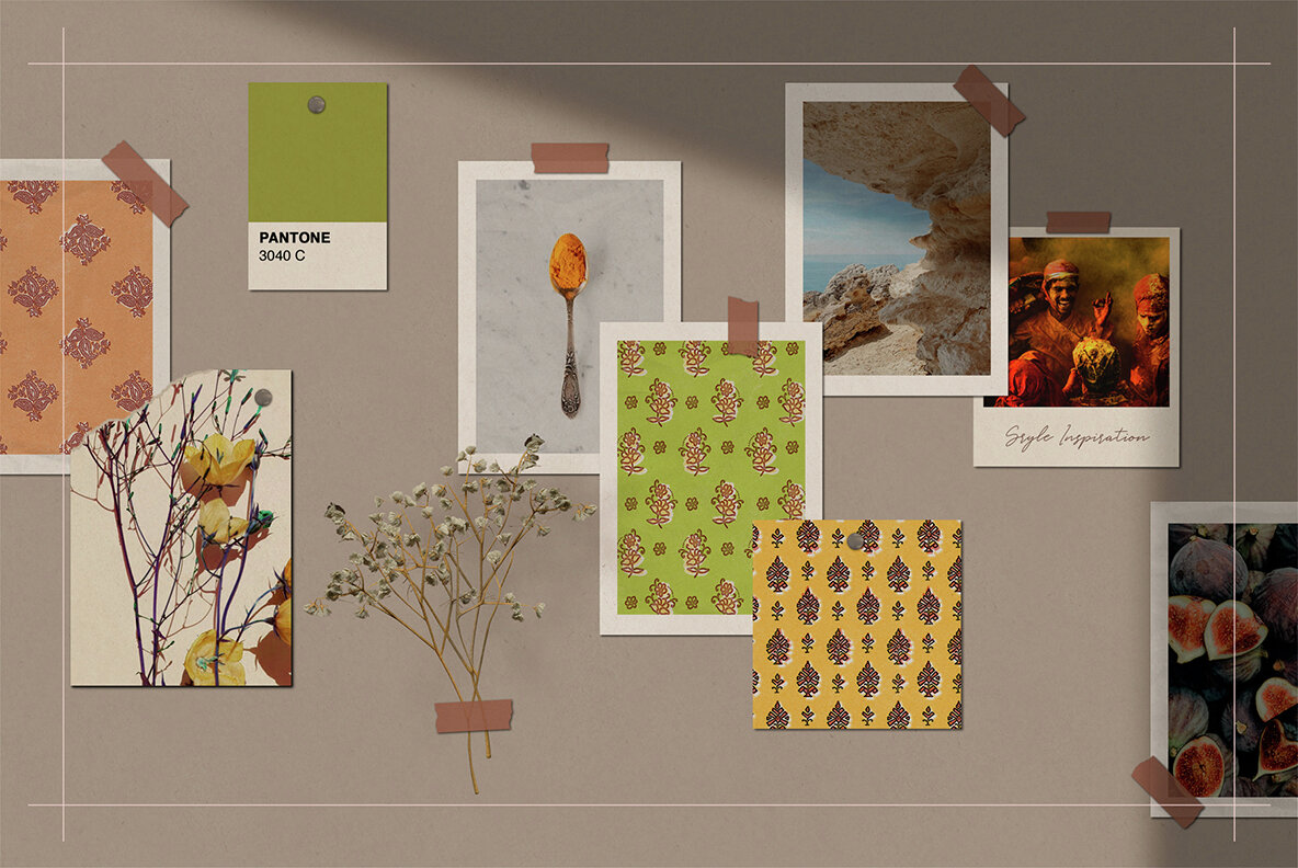 Vintage Block Seamless Patterns 7