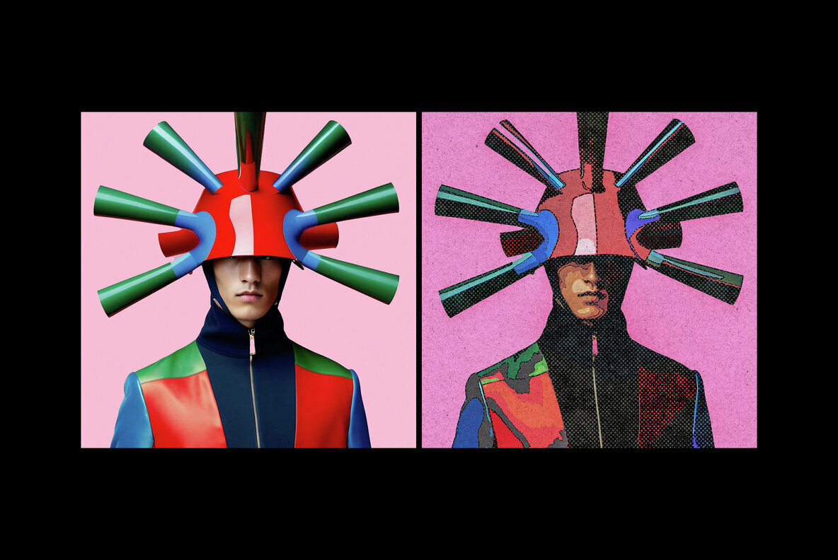 Comic Print Photo Effect 2