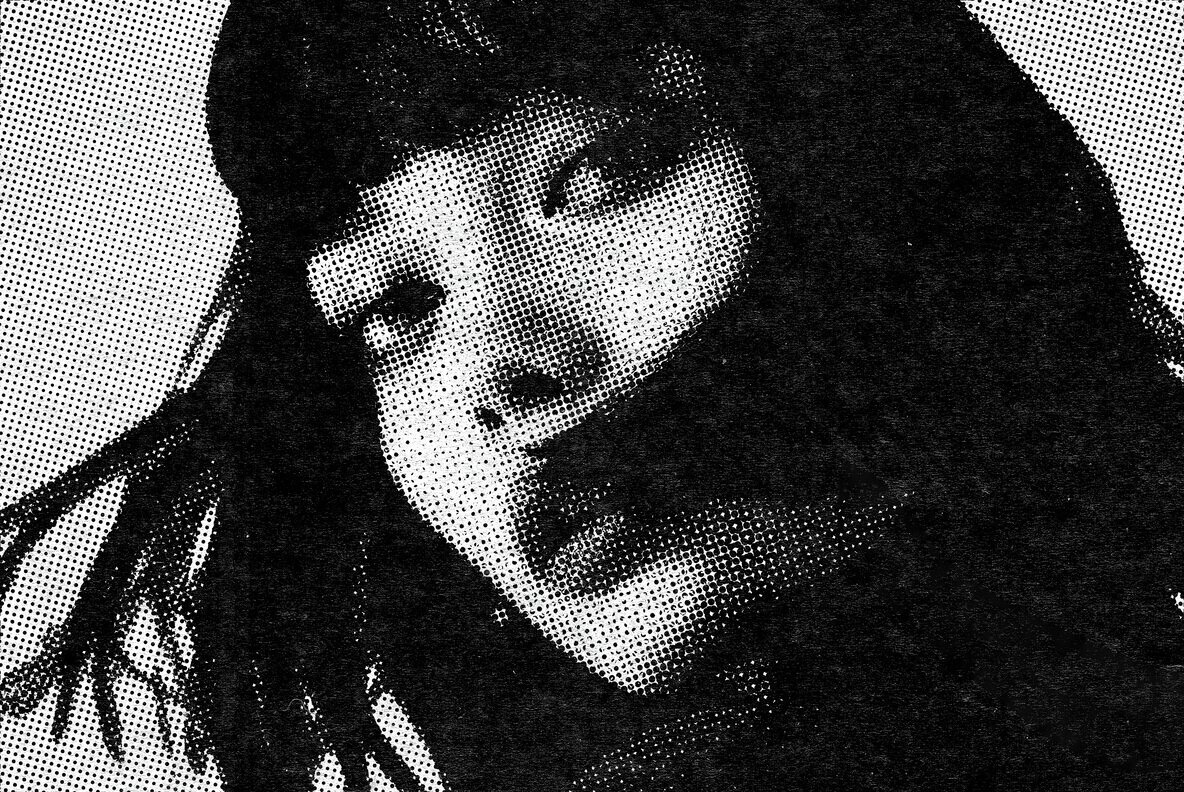 Halftone Print Photo Effect 3