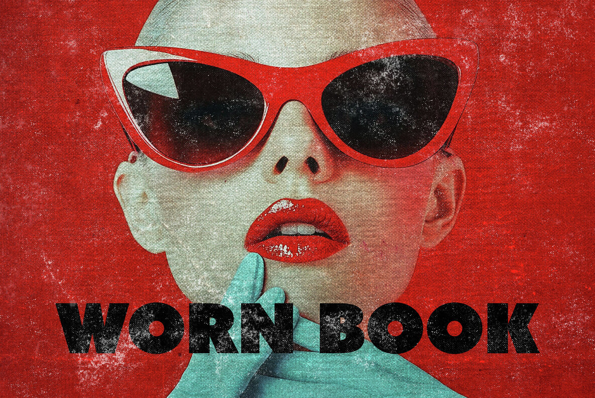 Worn Book Photo Effect 1