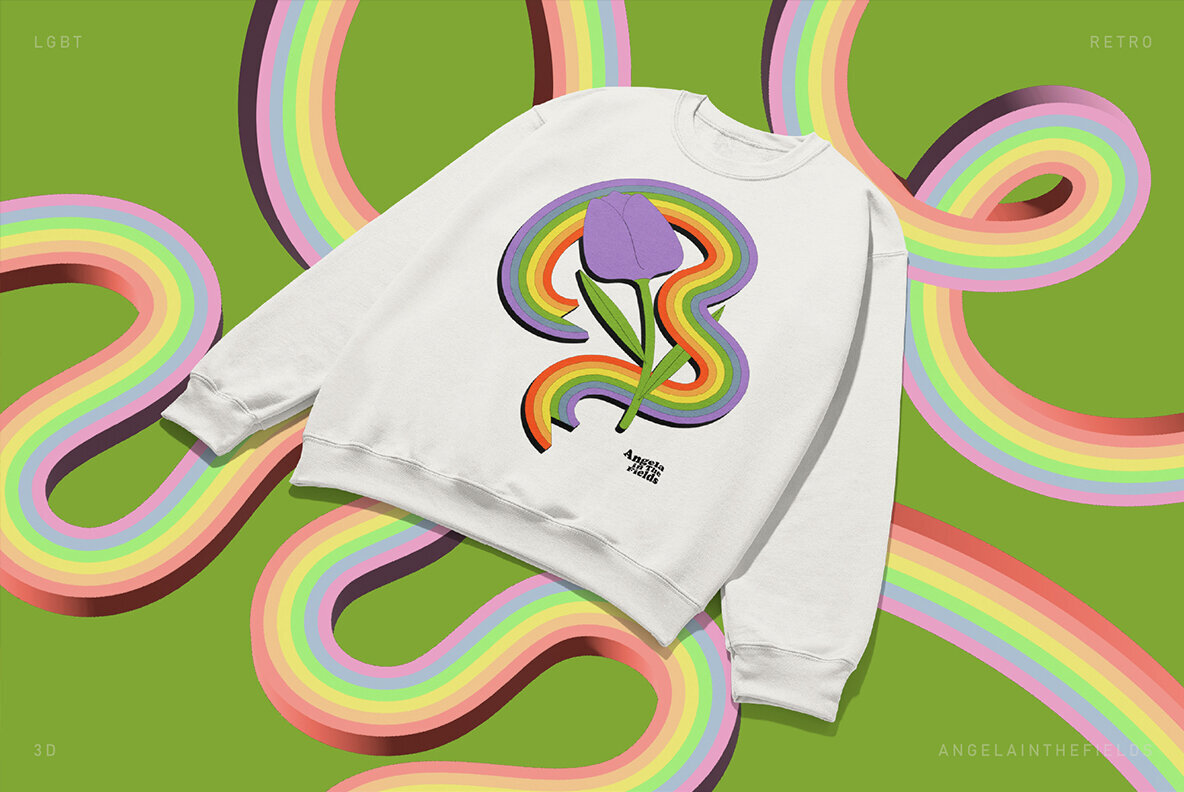 LGBT 3D Loops and Graphics 3