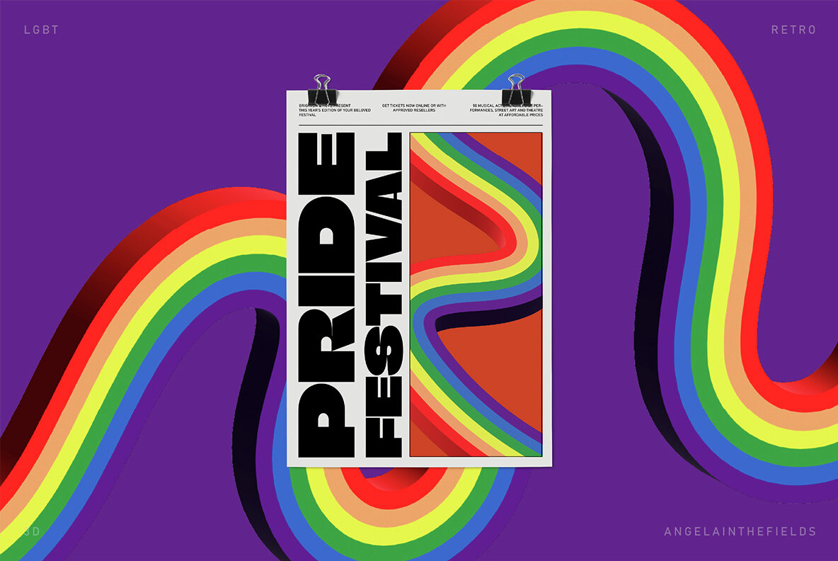 LGBT 3D Loops and Graphics 13