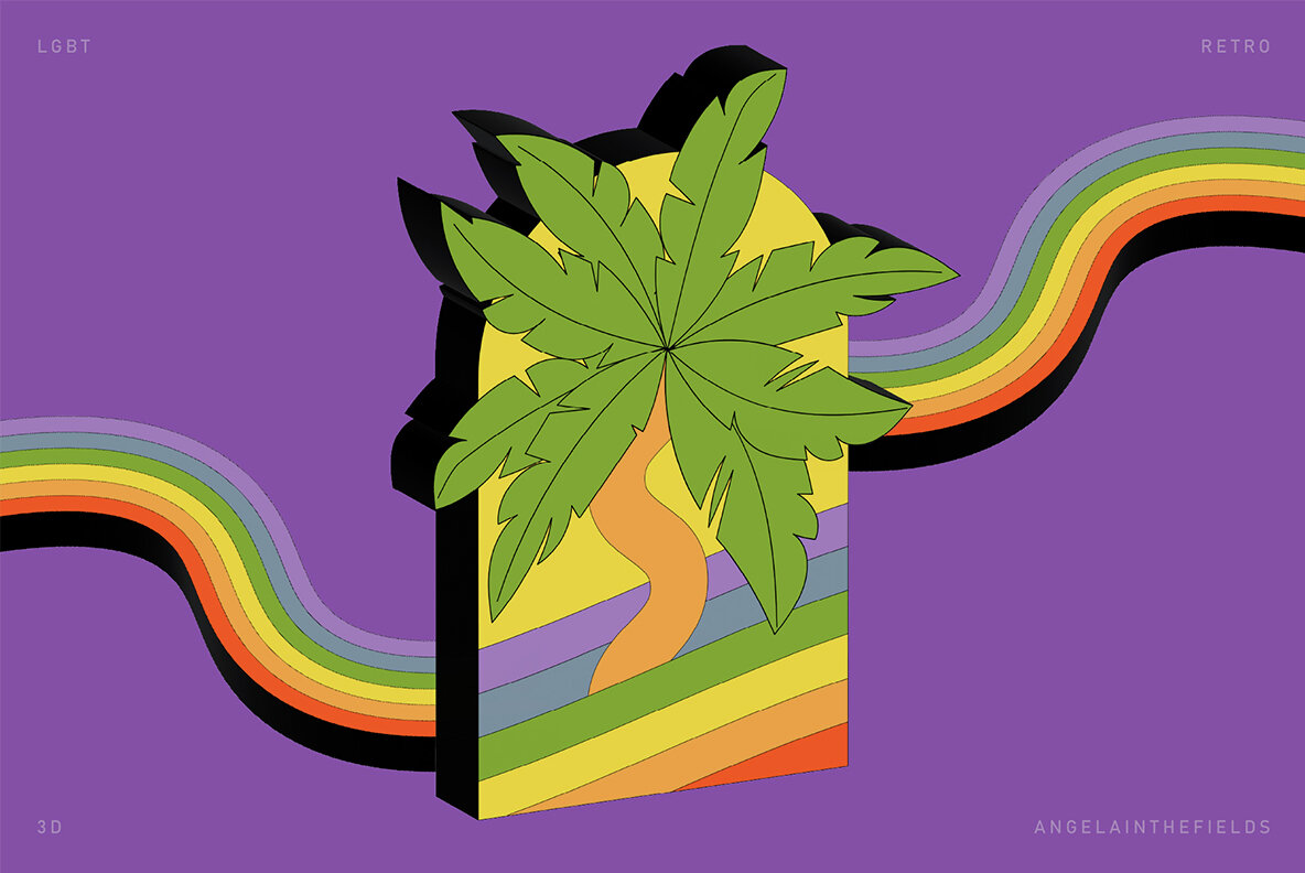 LGBT 3D Loops and Graphics 16