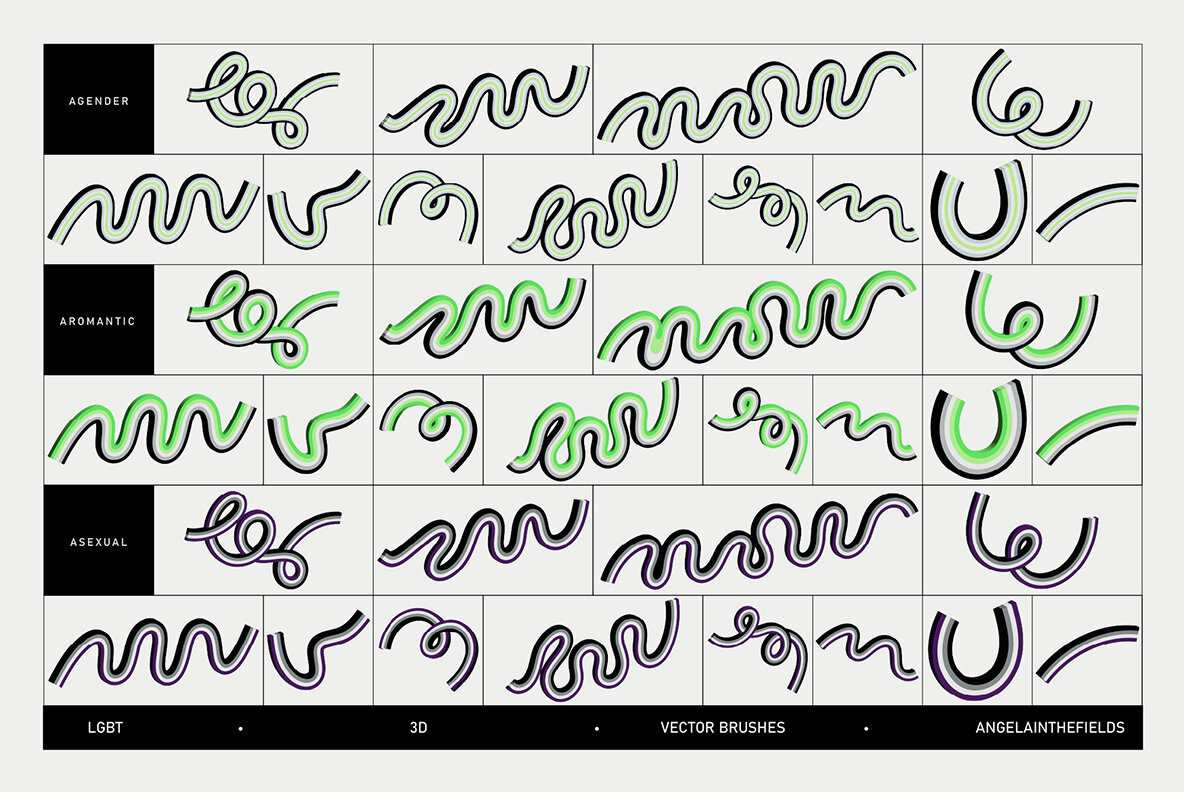 LGBT 3D Loops and Graphics 18