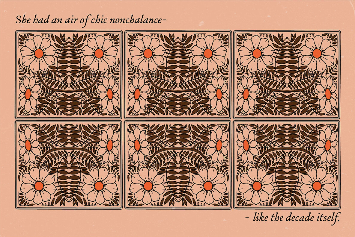 Art Deco Floral Patterns 5