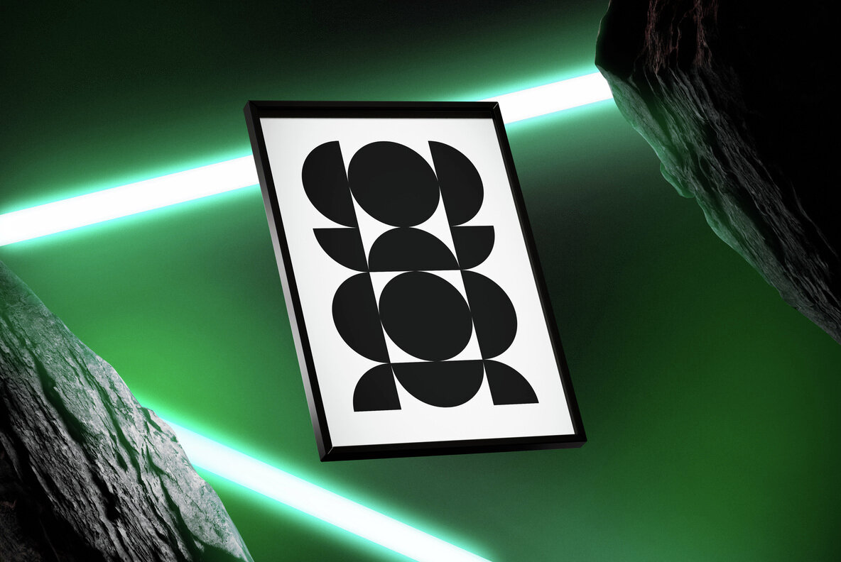 Framed Poster Mockups Collection 5