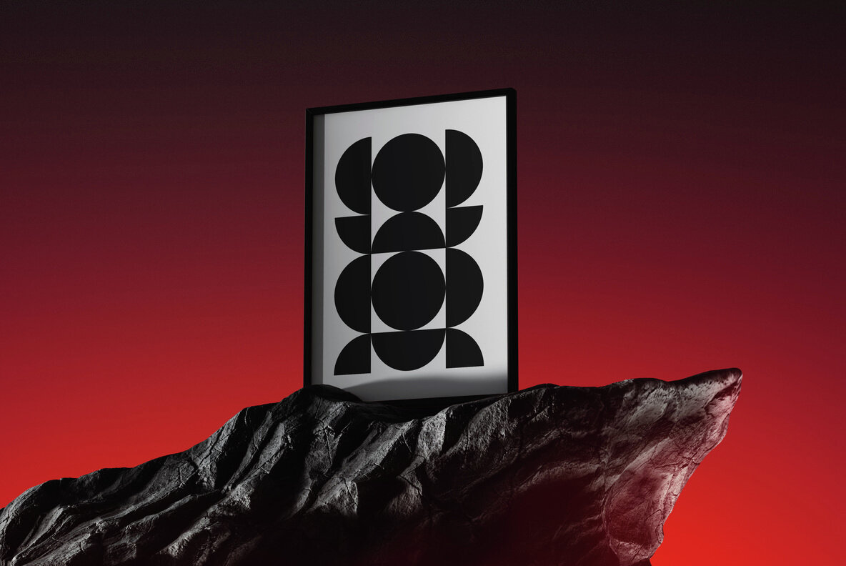 Framed Poster Mockups Collection 7