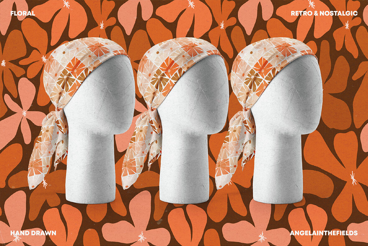 Retro Spring Patterns 2