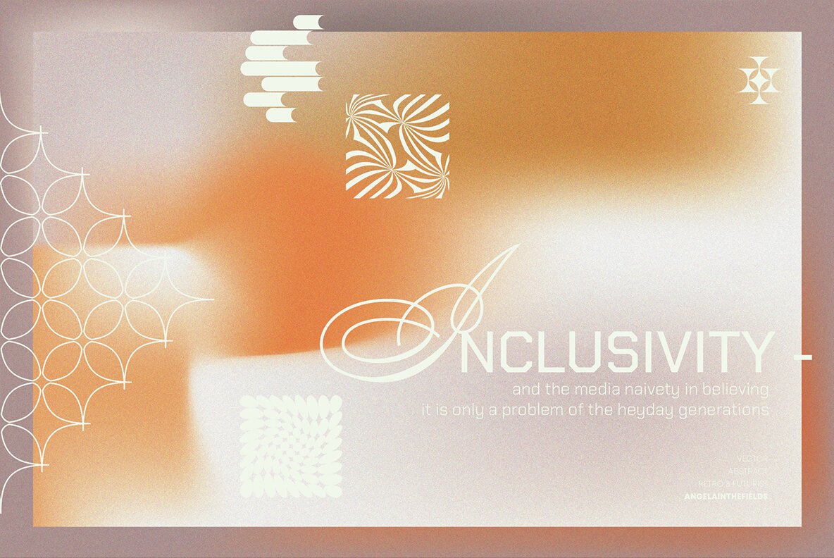 Earthy Retro Vector Texture Set 2