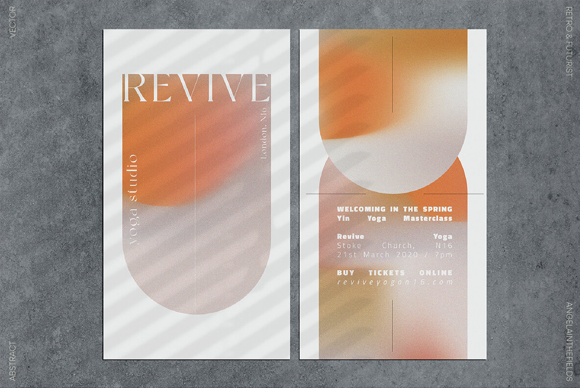 Earthy Retro Vector Texture Set 5