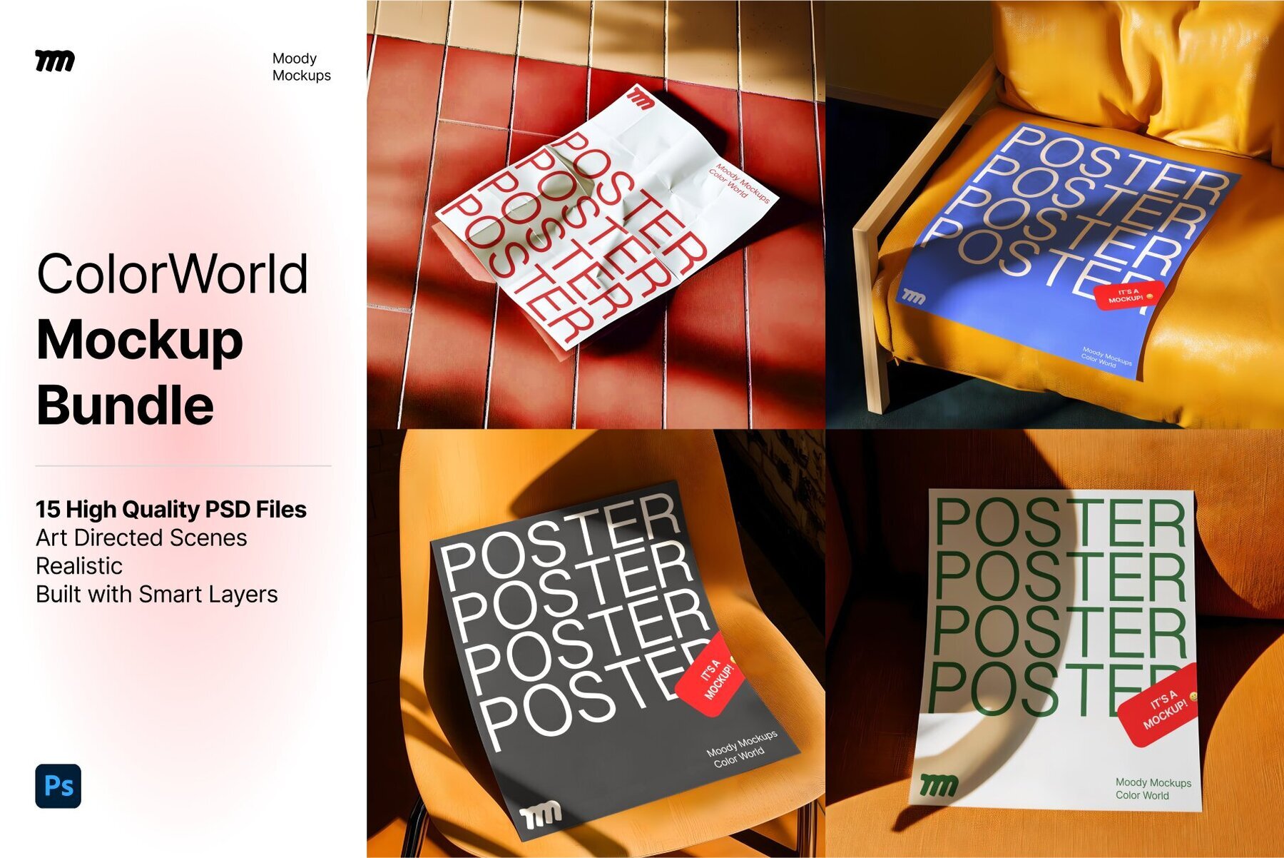 15 ColorWorld Mockups Bundle 1