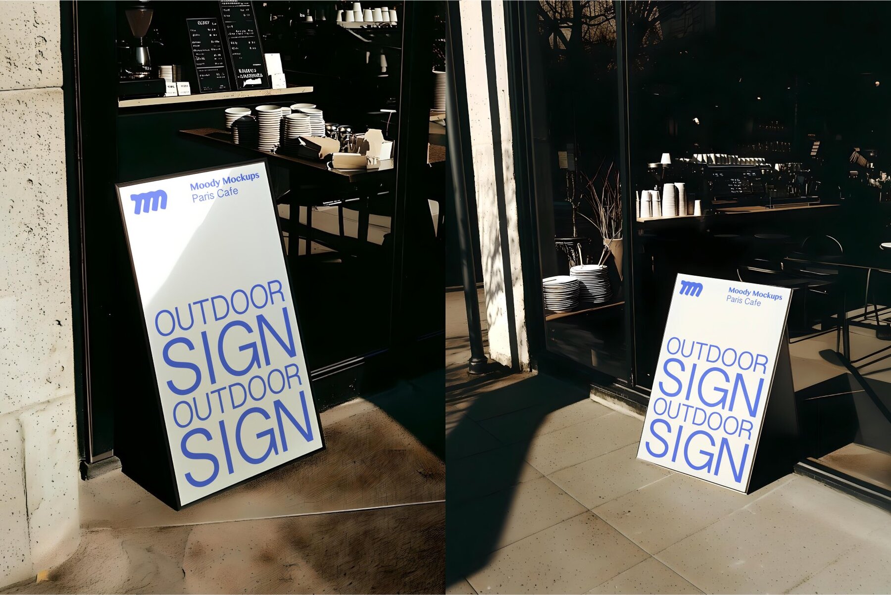 15 Parisian Cafe Mockups Bundle 6