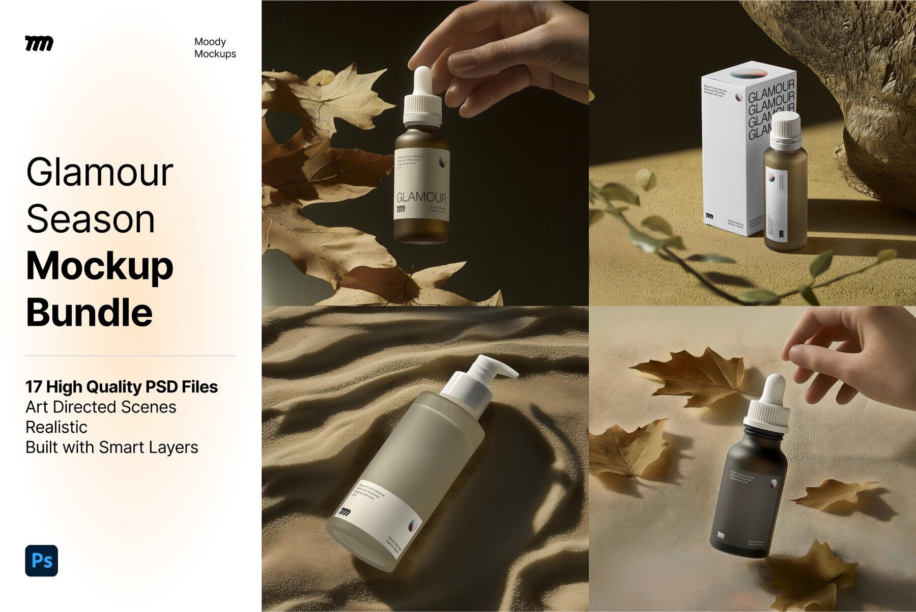 17 Glamour Season Mockups Bundle 1