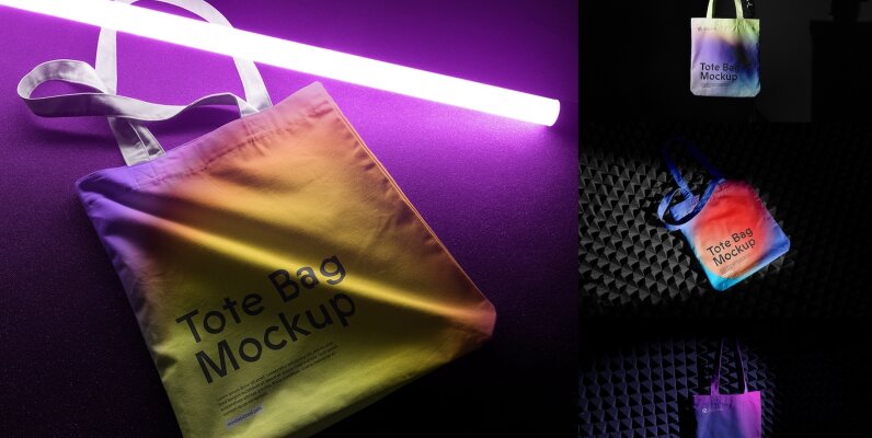 Tote Bag Mockups   SGNL Series