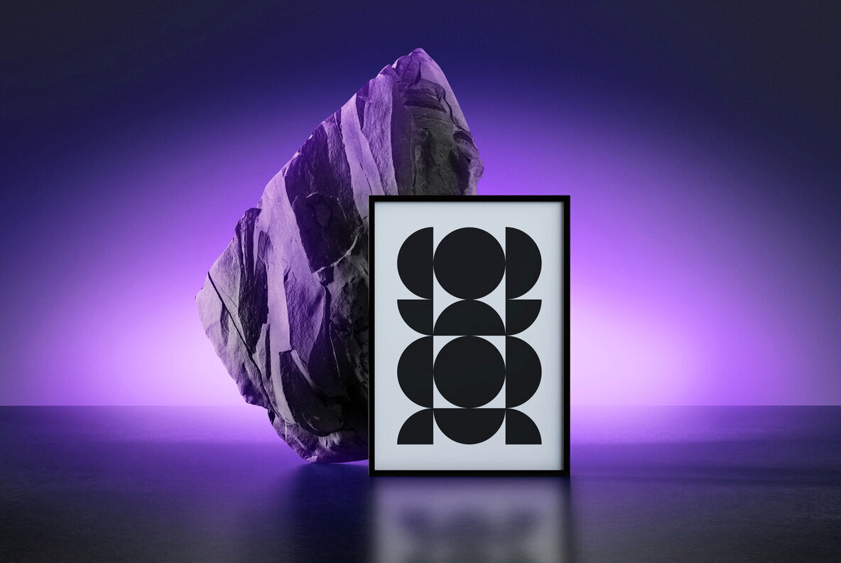 Framed Poster Mockup 3