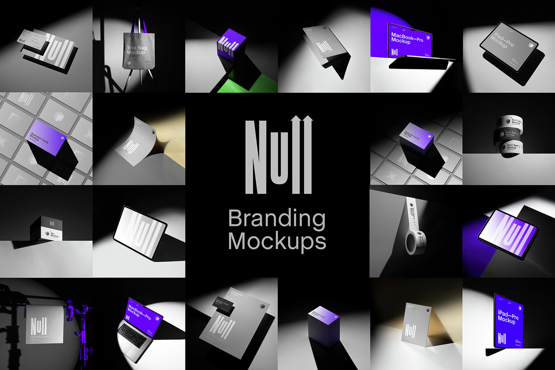 Null Branding Mockups Bundle 1