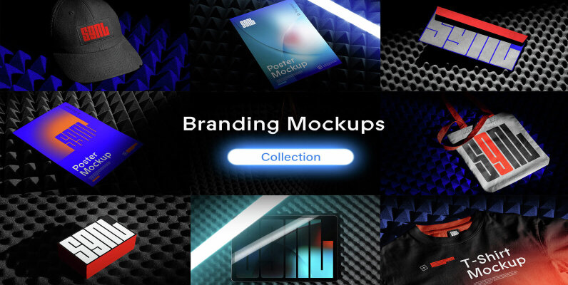 Branding Mockups   SGNL Series