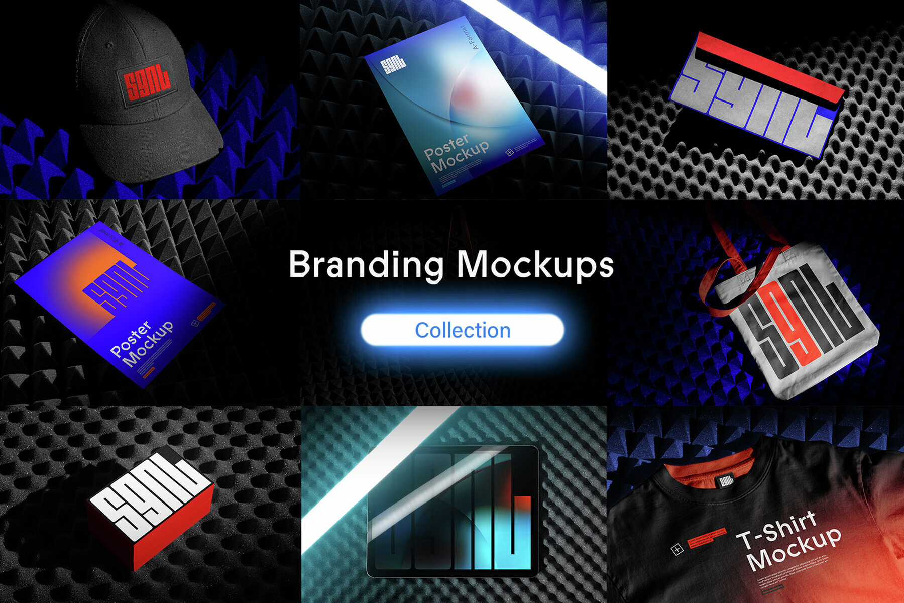 Branding Mockups   SGNL Series 1