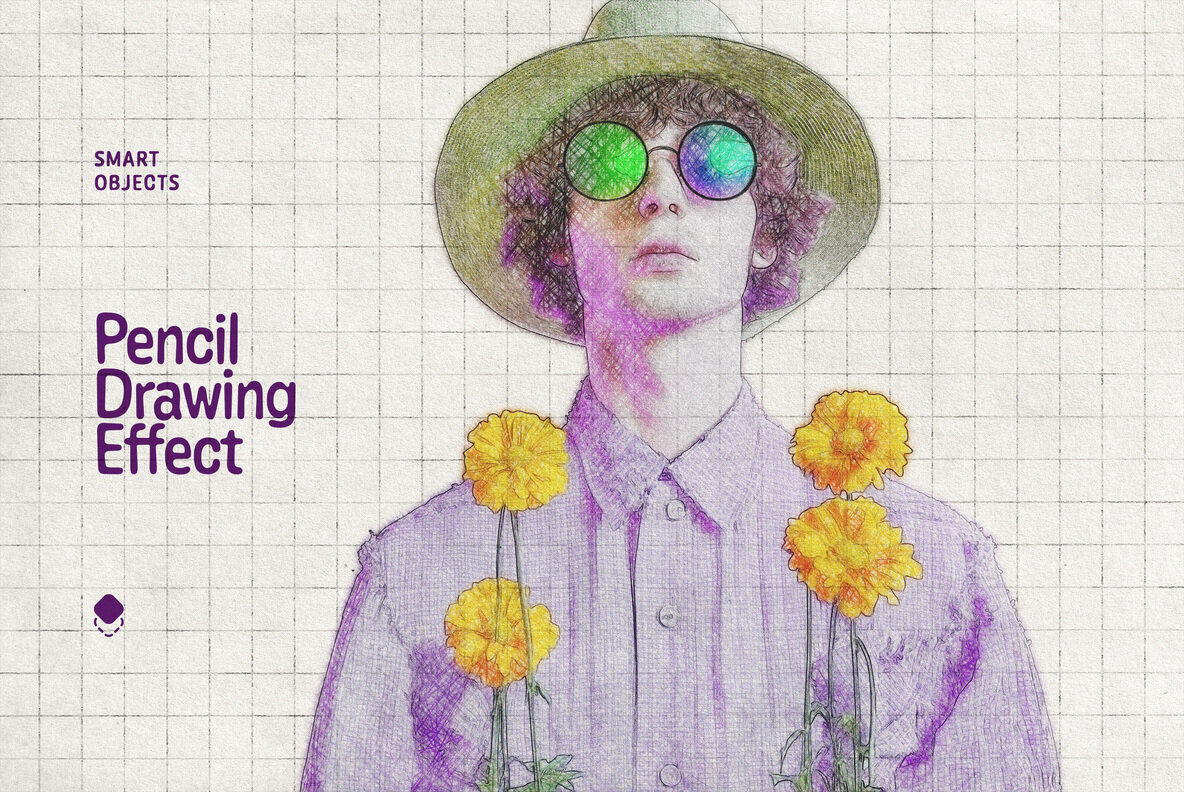 Pencil Drawing Photo Effect 1