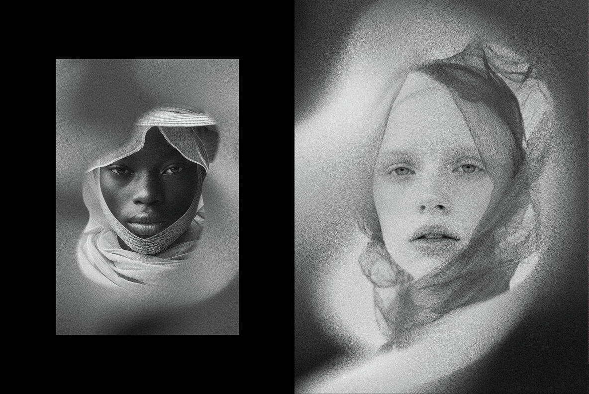 Grain Shapes Photo Effect 2