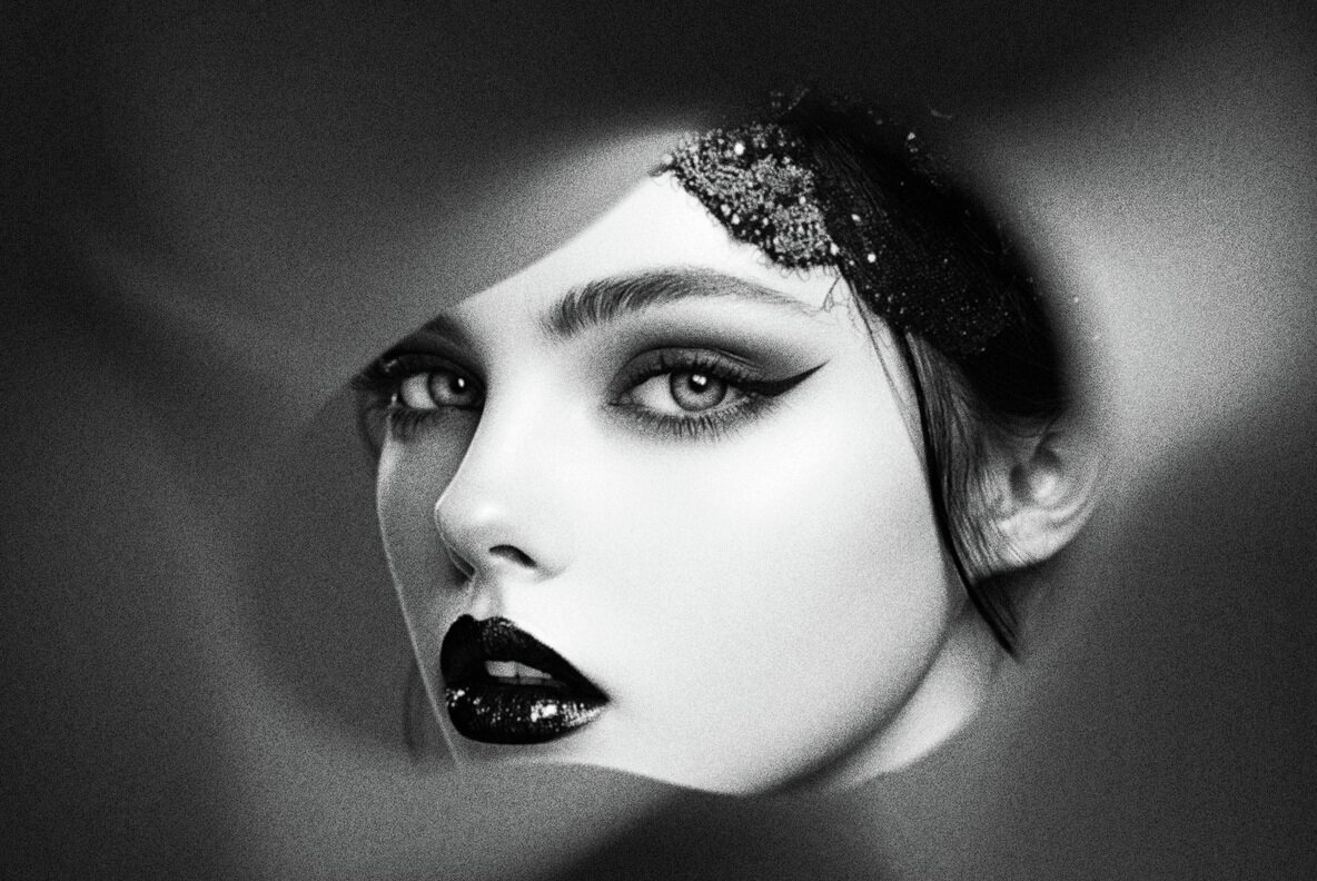 Grain Shapes Photo Effect 8