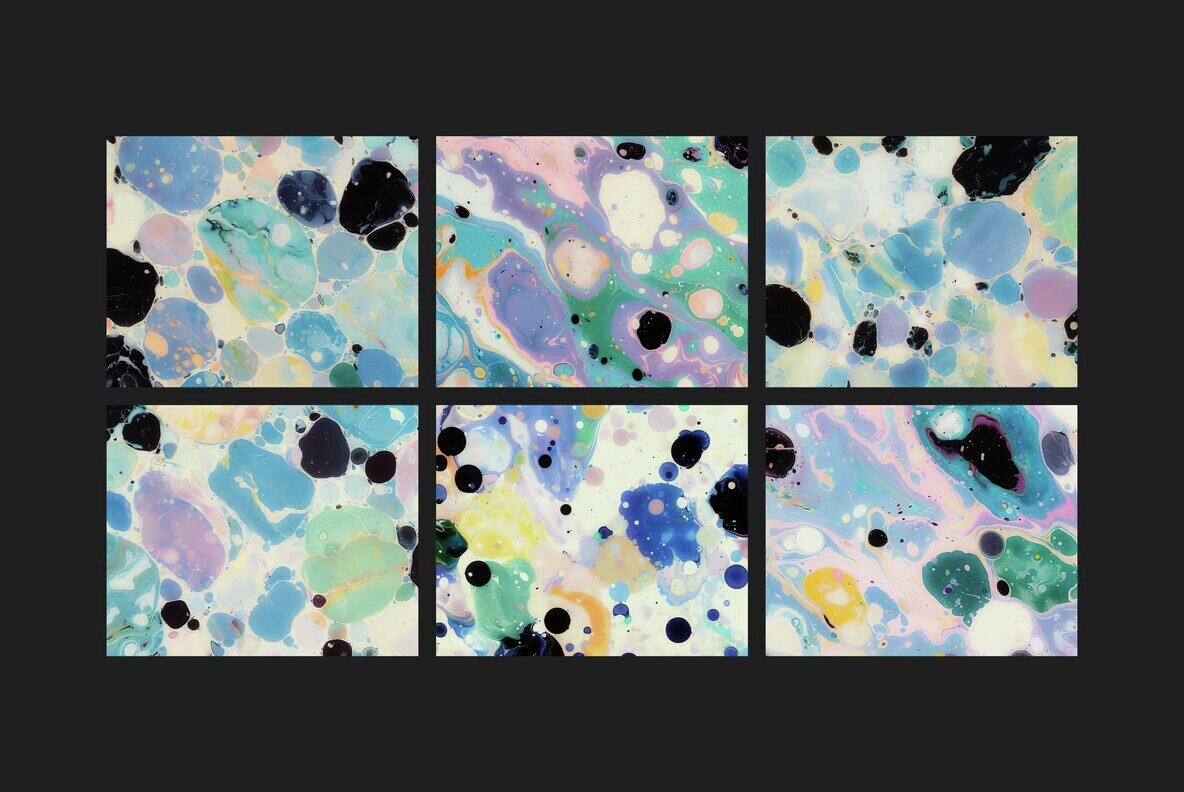 Oil and Water Abstract Backgrounds 2