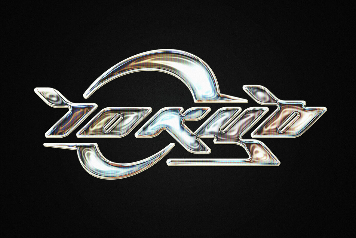 Molten Text and Logo Metal Effect 3