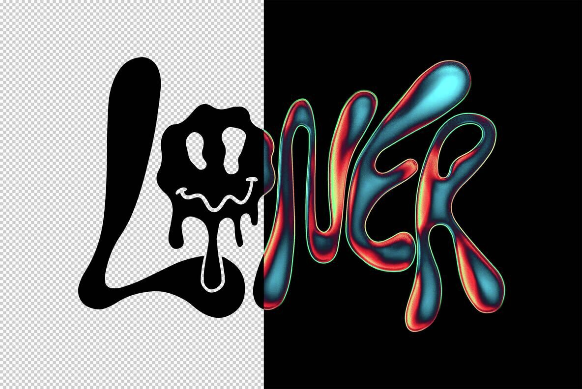 Trippy Glitter Effect 5