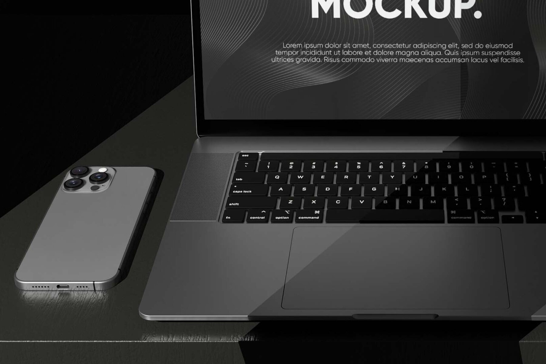Stunning MacBook Mockup 3