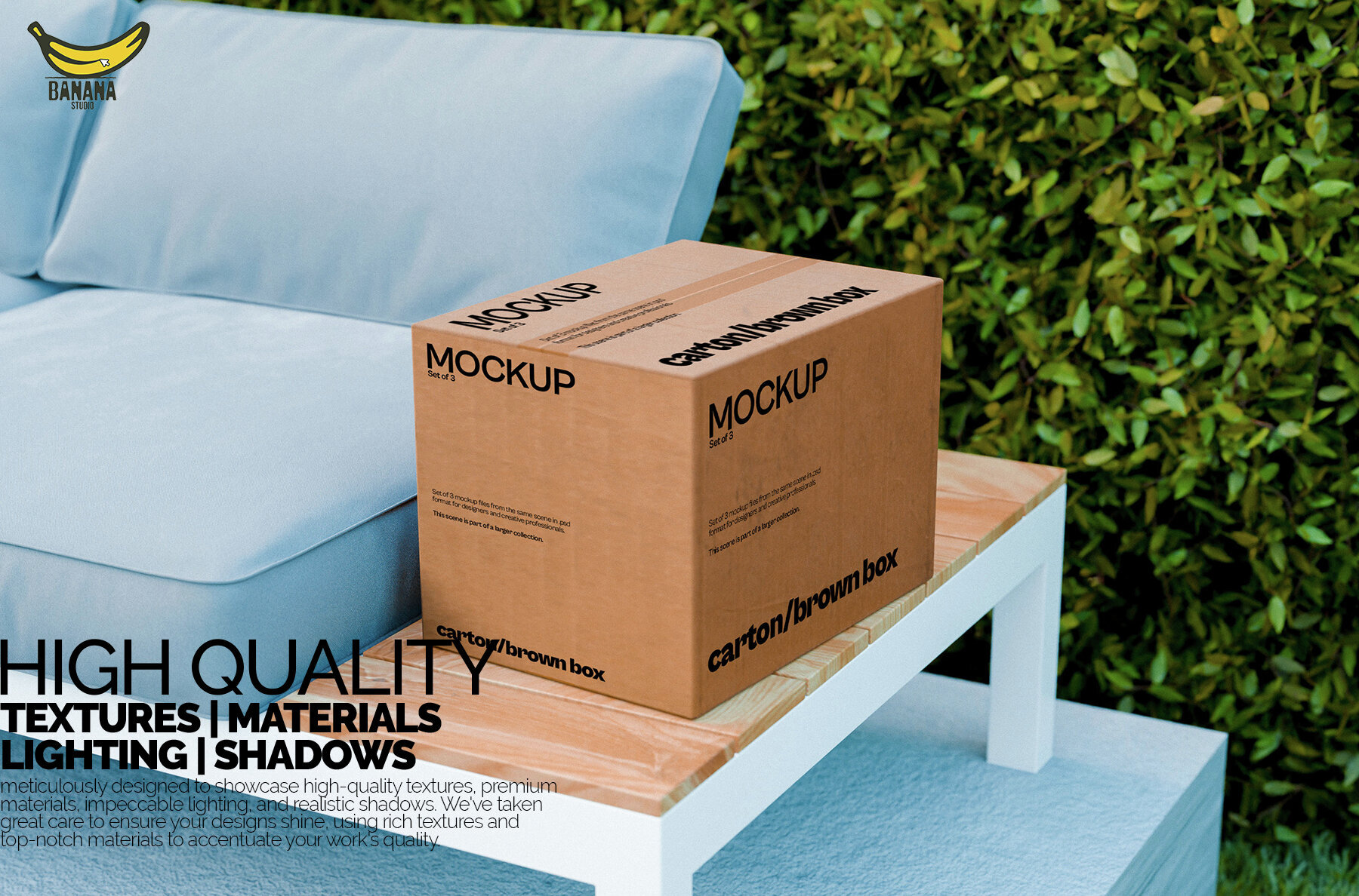 Brown Delivery Box Carton 2