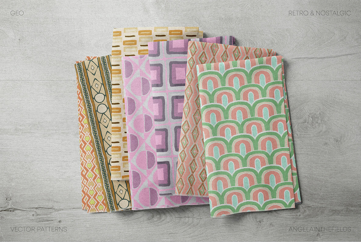 30 Cottagecore Vector Patterns 5