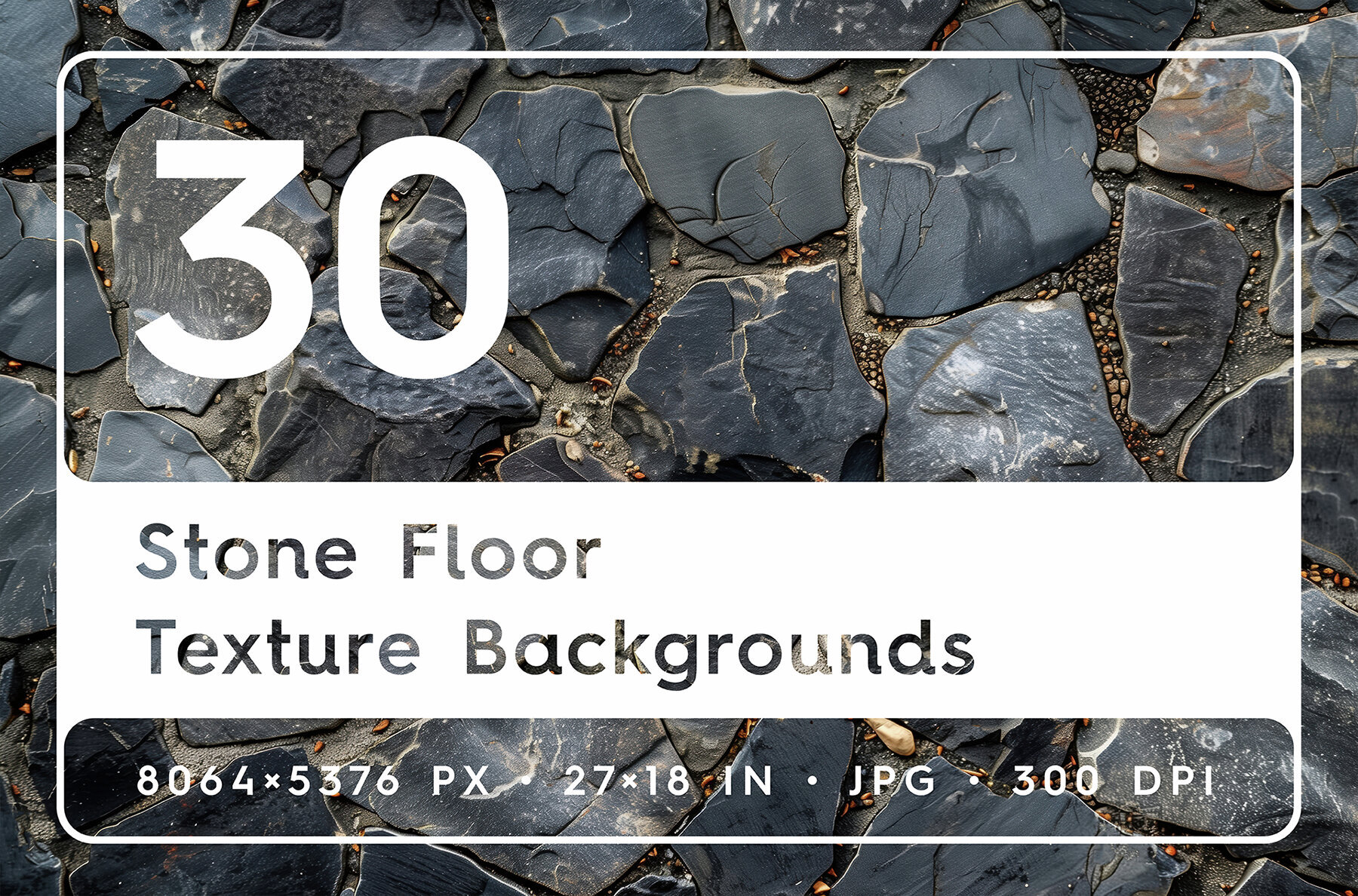 30 Stone Floor Texture Backgrounds 1