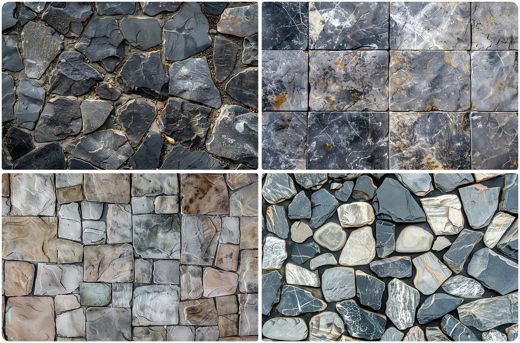 30 Stone Floor Texture Backgrounds 3