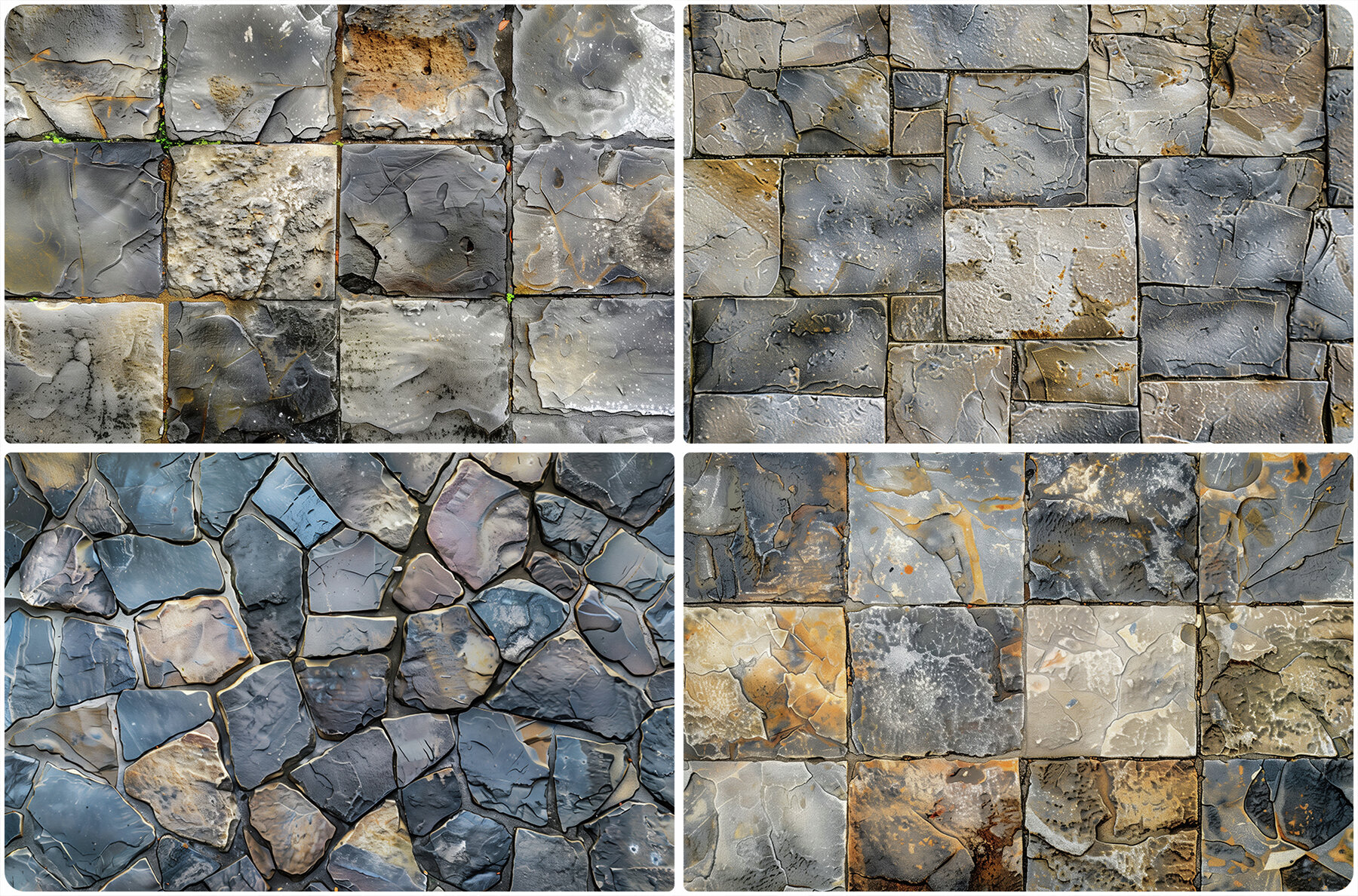 30 Stone Floor Texture Backgrounds 9