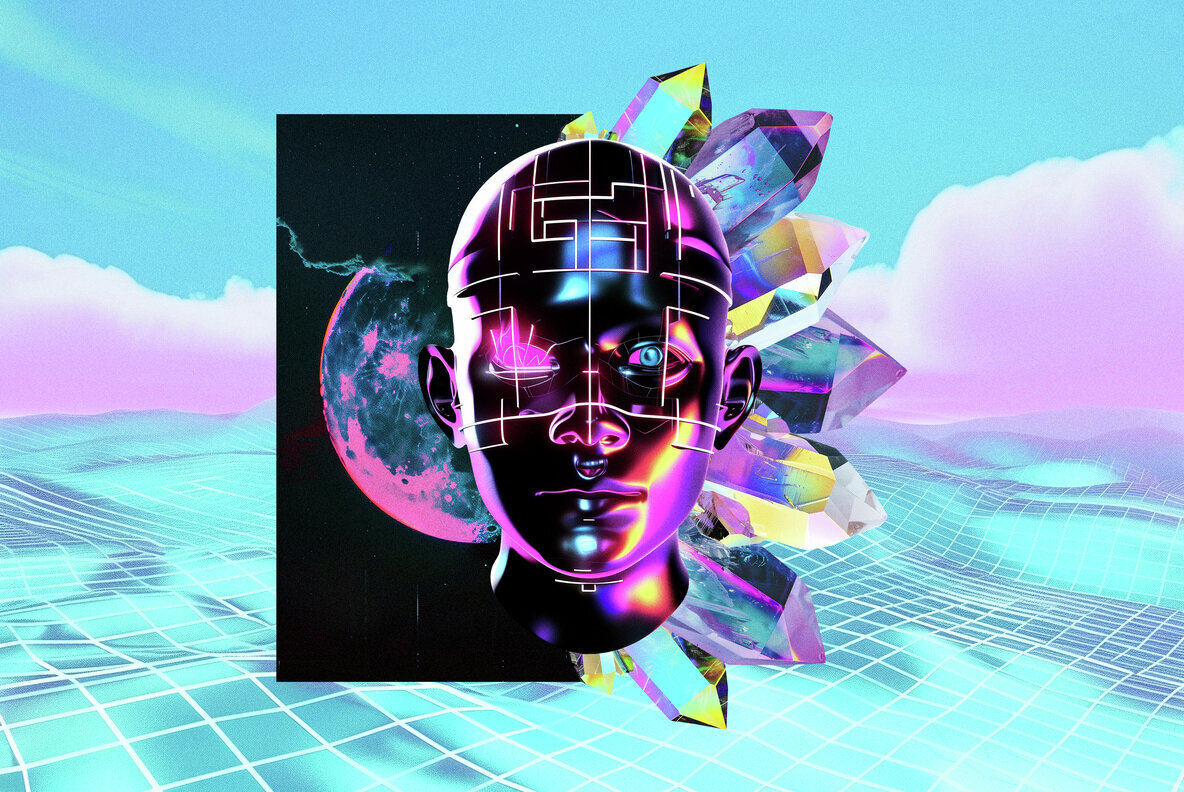 Vaporwave Collage Kit 2