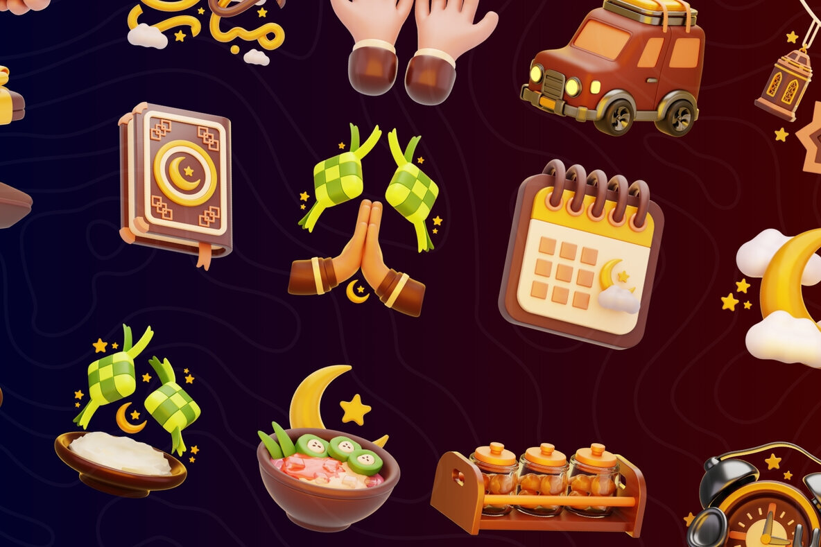 Ramadhan Kareem 3d Icon 3