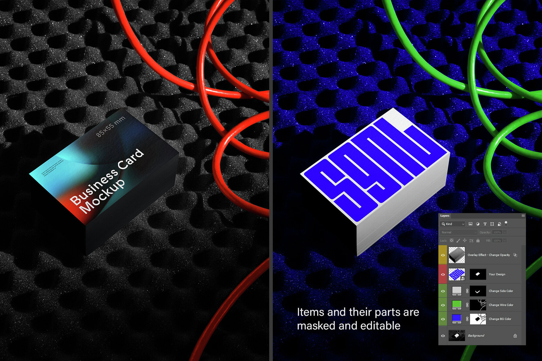 Business Cards Mockups   SGNL Series 2