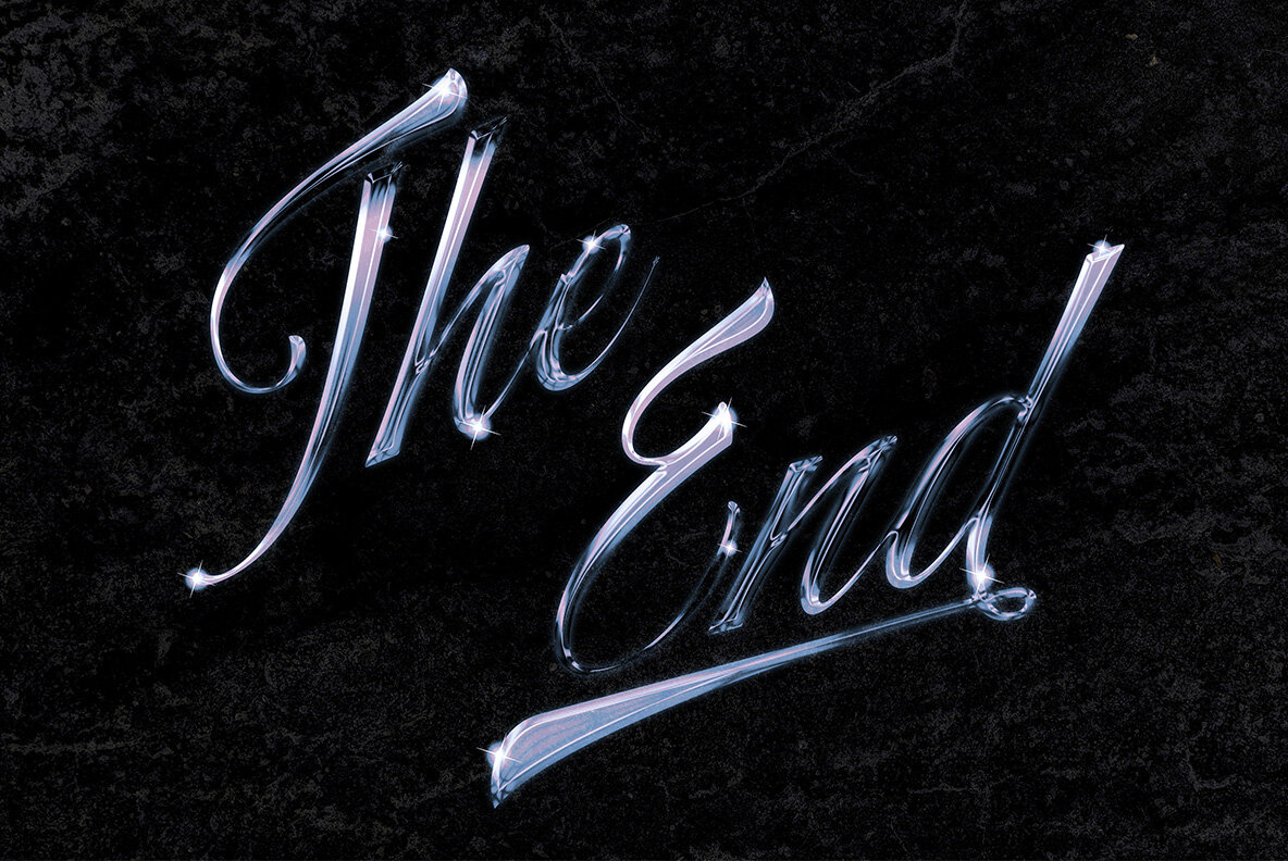 Gradient Chrome Text Effect 9